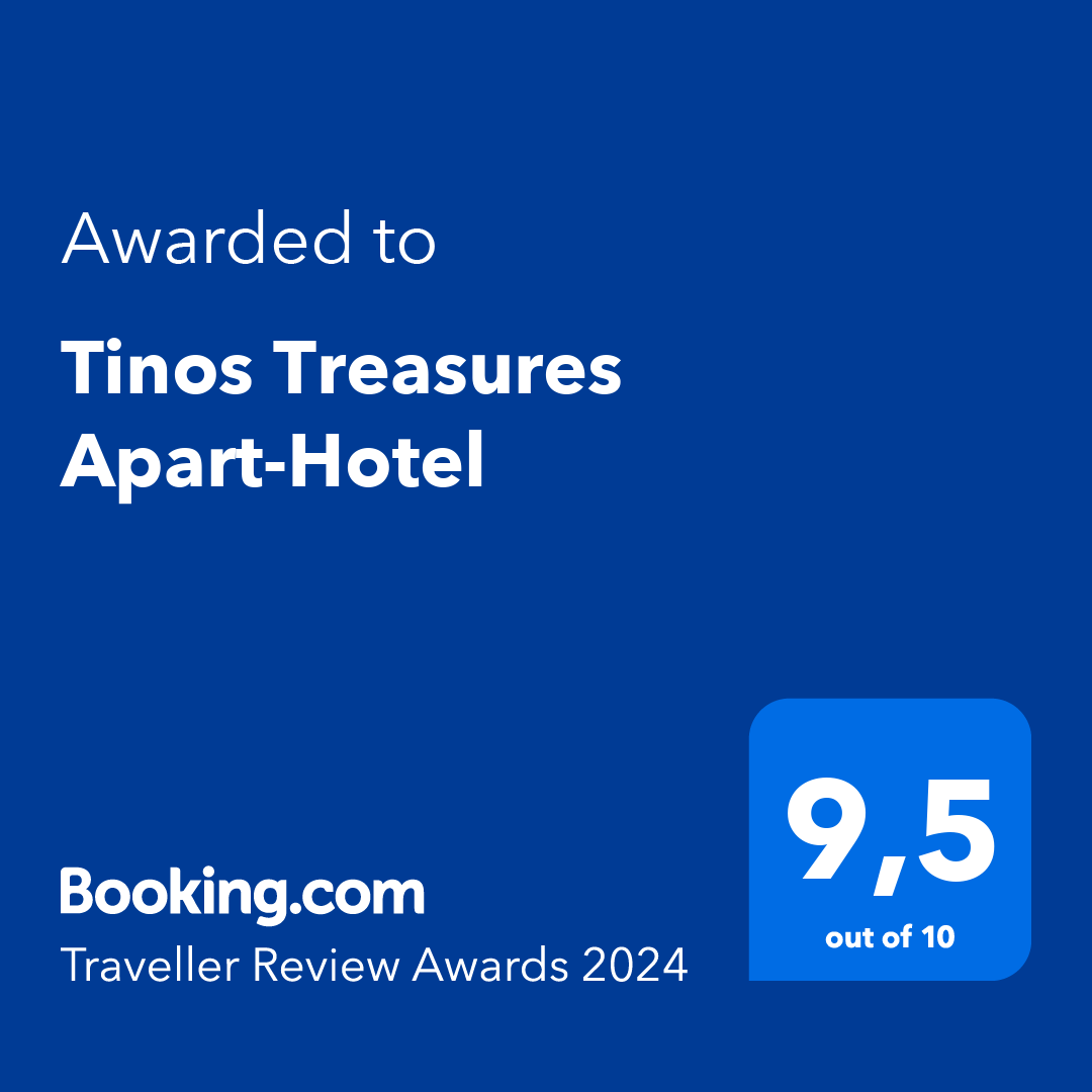 Booking.com Traveller Review Award 2024 – Tinos Treasures