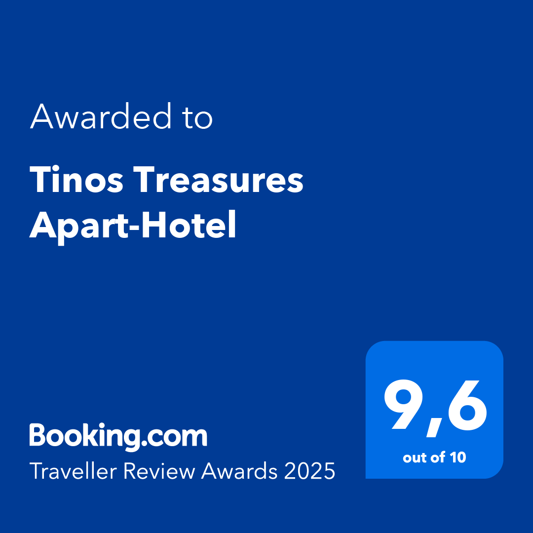 Booking.com Traveller Review Award 2025 – Tinos Treasures